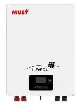Акумуляторна батарея MUST 48/100 51.2V, 100Ah, LiFePo4, 5.12kWh 02579 фото