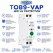 Автоматичний вимикач AC TOMZN TOB9-63T 1P+N 63A 300V WiFi Smart Switch з лічильником електроенергії авт.67 фото 6
