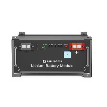 Акумуляторна батарея Lithtech Rack TB6000X 51.2V, 200Ah, LiFePO4, 10.24kWh, зі стійками бат.11 фото