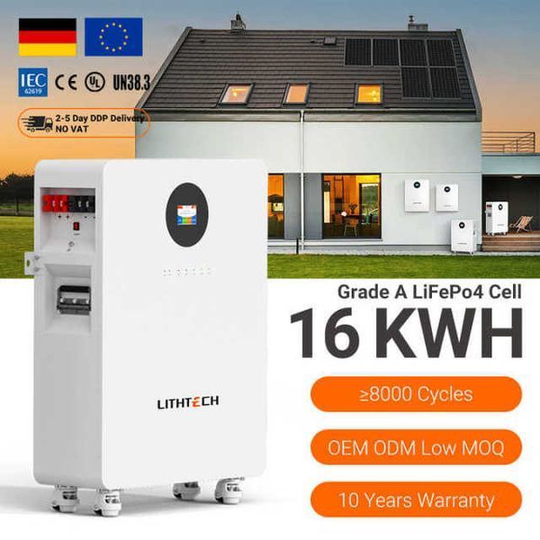 Акумуляторна батарея Lithtech TR8500WX 51.2V, 314Ah, LiFePO4, 16.08kWh бат.13 фото