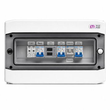 Щит захисту по змінному струму TOMZN 1 фаза AC IP65 32А щит.53 фото