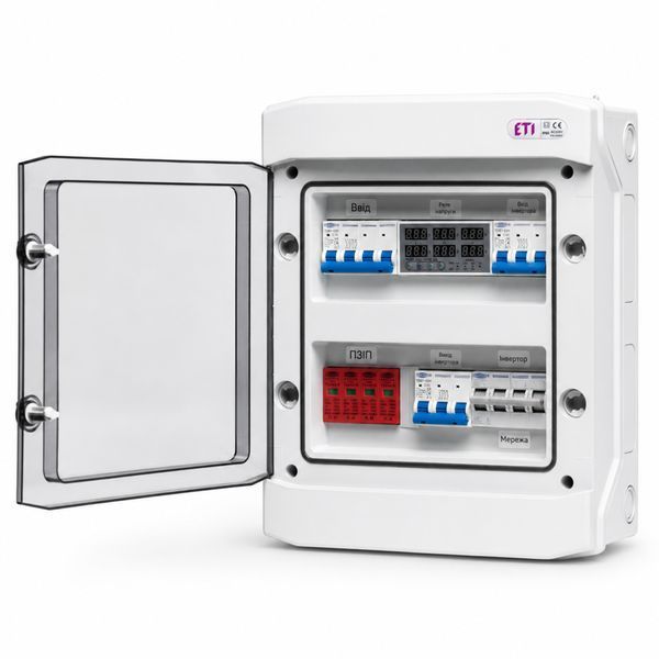 Щит захисту по змінному струму TOMZN 3 фази AC IP65 32А щит.47 фото