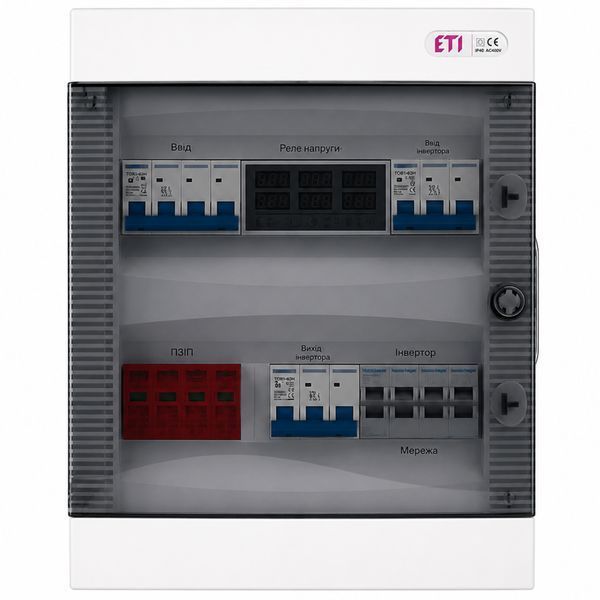 Щит захисту по змінному струму TOMZN 3 фази AC 24 WAY 32А IP-40 щит.49 фото