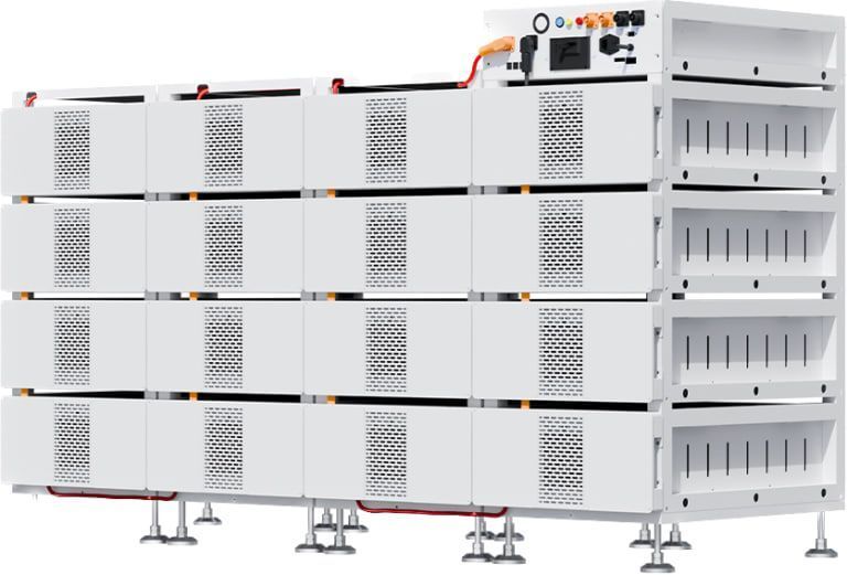 Акумуляторна батарея Deye BOS-B-Pack16-A3, 51.2V, 314Ah, LiFePO4, 16.08kWh бат.32 фото
