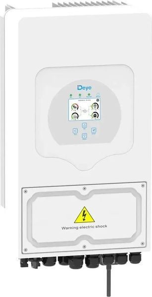 Комплект: акумуляторна батарея Lithtech TR4000WX SMART + гібридний низьковольтний інвертор Deye SUN-6K-SG05LP1-EU 6 кВт 1 фаза арт.690 фото