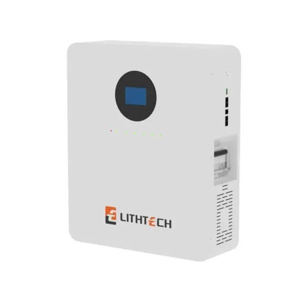 Комплект: акумуляторна батарея Lithtech TR4000WX SMART + гібридний низьковольтний інвертор Deye SUN-6K-SG05LP1-EU 6 кВт 1 фаза арт.690 фото