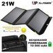 Сонячна панель ALLPOWERS SP-002 21W з павербанком 10000mAh (AP-SP-002-BLA) арт.232 фото 2