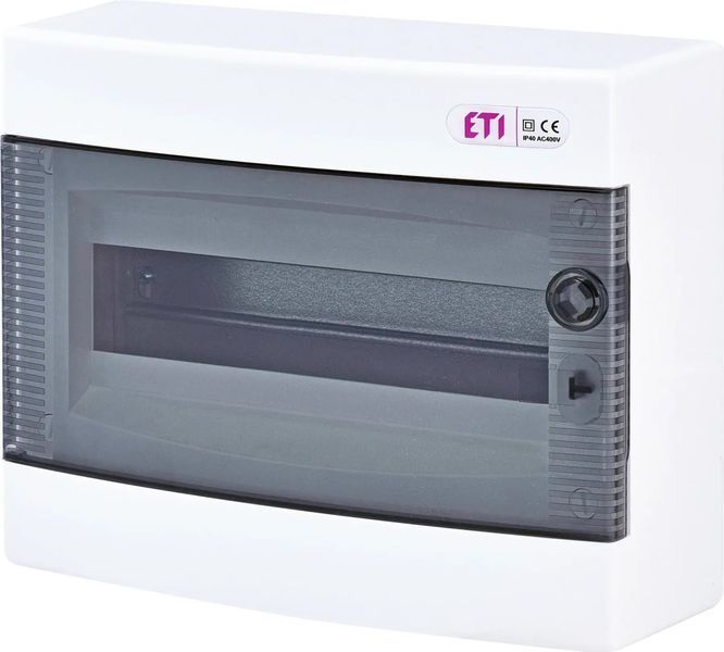 Щит зовнішній розподільчий ECT 12PT 12 модулів (прозорі двері) IP-40 ETI авт.111 фото