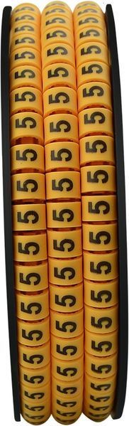 Кабельне маркування EC-2 3,1-8,0 мм&sup2; "5" АСКО-УКРЕМ A0150080034 фото