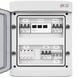 Щит захисту по змінному струму ETI 3 фази AC IP65 40А щит.61 фото 1