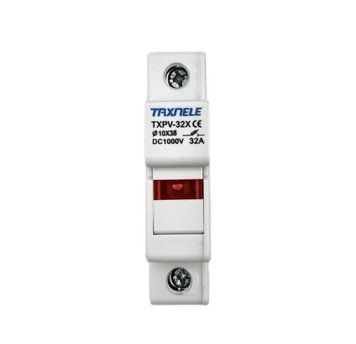 Тримач запобіжників DC TAXNELE TXPV-32X 1P 1000V ф-хол фото