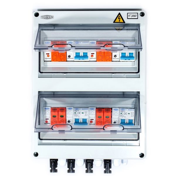 Щит захисту сонячних панелей TOMZN DC 4 MPPT 4 стрінги IP65 32А щит.46 фото