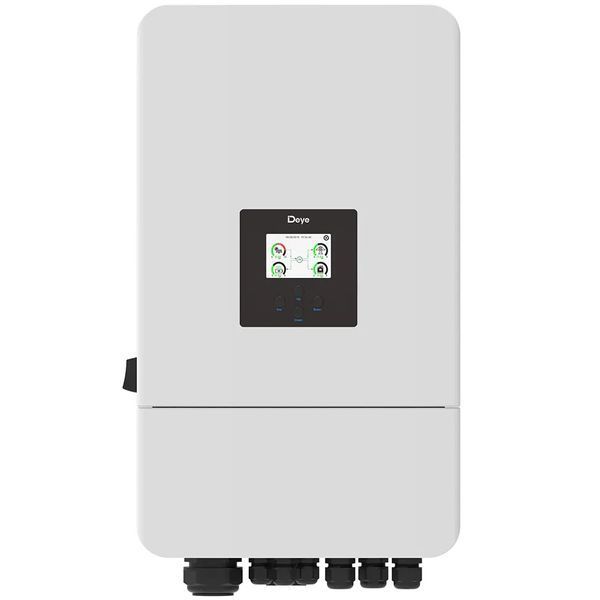 Комплект: Гібридний низьковольтний інвертор Deye SUN-12K-SG05LP3 12 кВт 3 фази + Акумуляторна батарея Deye SE-F16-С 51.2V, 314Ah, LiFePO4, 16.08kWh + Щит захисту по змінному струму TOMZN 3 фази AC IP40 32А крж.017 фото