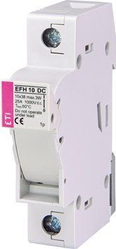 Тримач запобіжників DC ETI EFH 10 1P 1000V 2540201 фото
