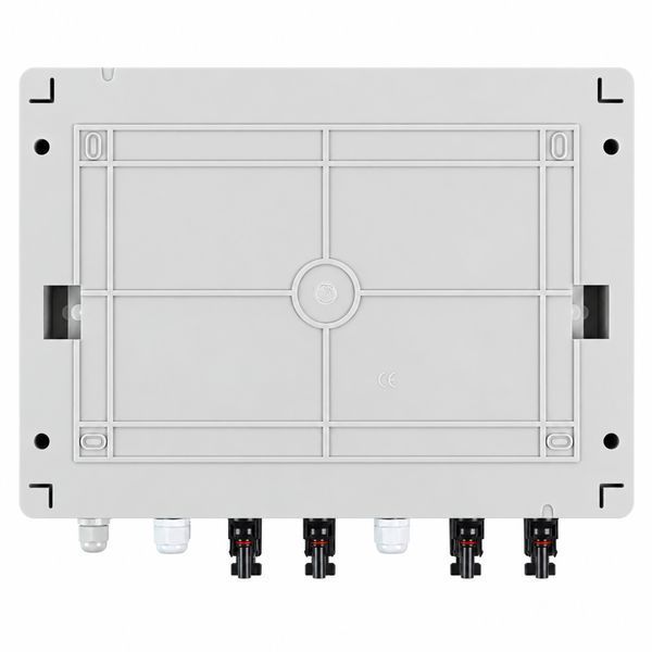Щит захисту сонячних панелей TOMZN DC 4 входи / 2 виходи IP65, 63А, запобіжники 30А, ПЗІП 600В щит.8 фото